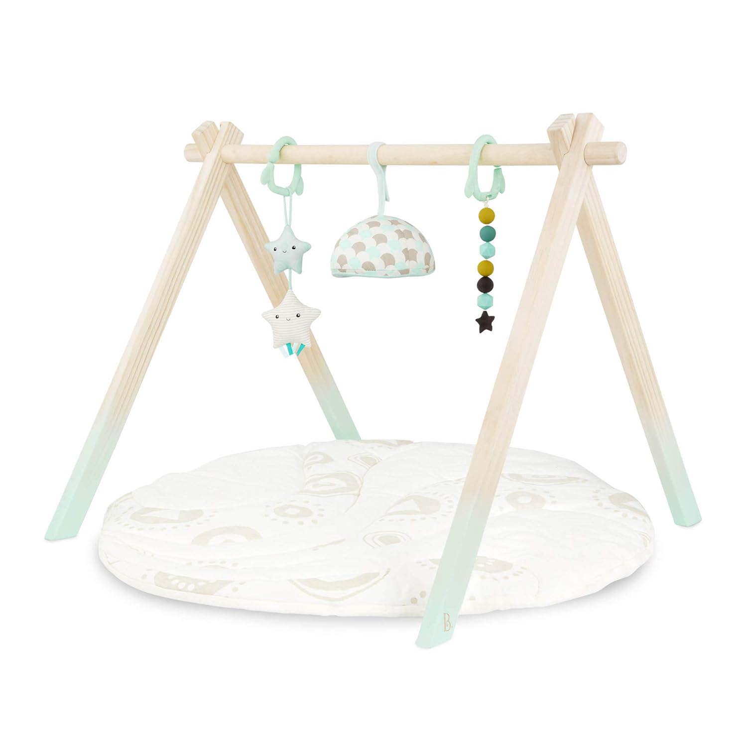 B. Wooden Baby Play Gym & Mat Amazon.co.uk Toys & Games