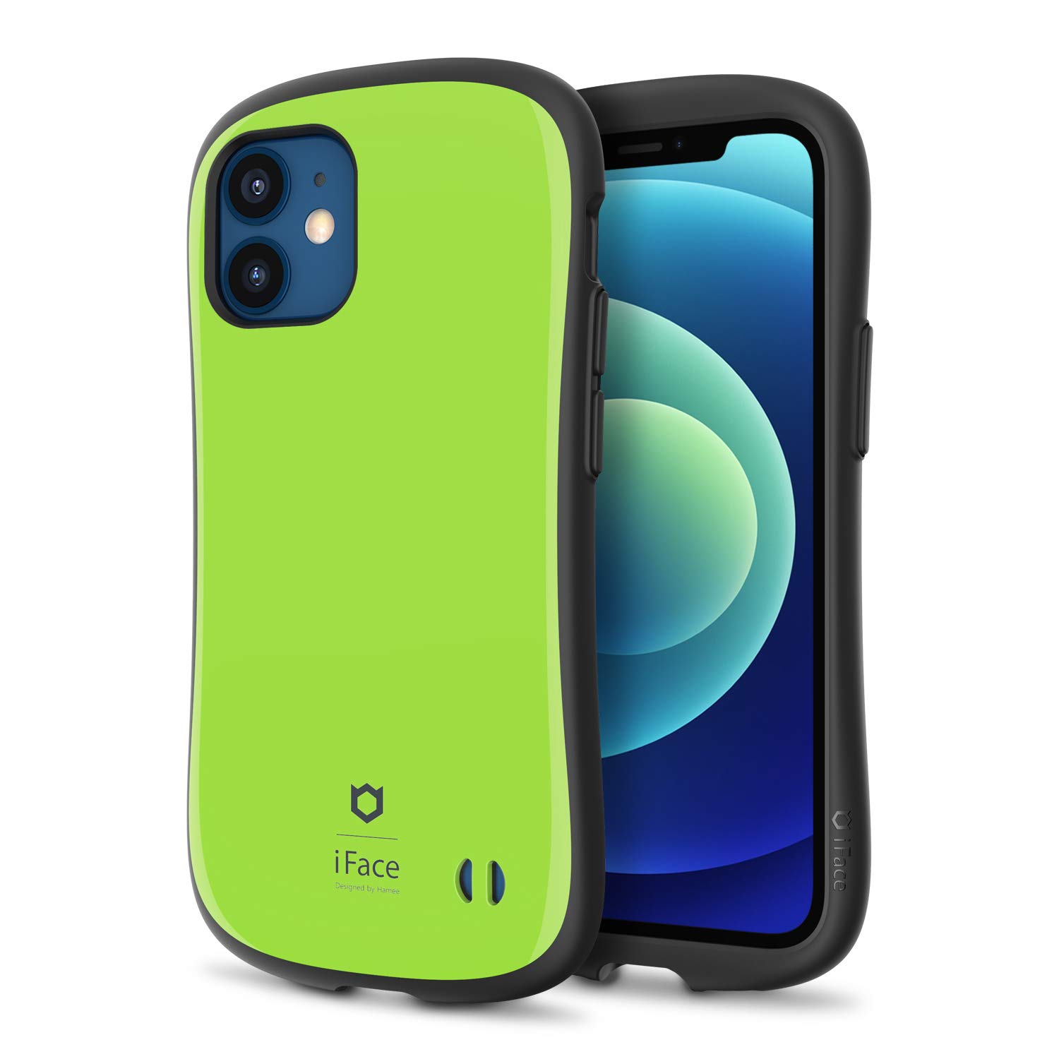 iFace First Class per iPhone 12 Mini - Simpatica Custodia Protettiva Ibrida [Guscio Rigido + Paraurti] Antiurto per Telefono [Sottoposta a Test di Caduta] Case iPhone 12 Mini – Verde Green