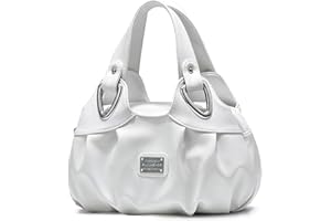 NICOLE & DORIS Ladies Fashion Handbags Elegant Top-handle Bags for Women Floral Shoulder Bags PU Leather