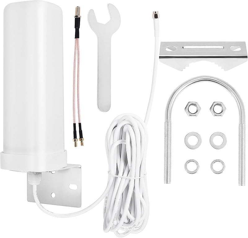 Yoiimiya 5G LTE Antenna External Omni 16-18dBi 698-3800MHz SMA Male Modem Router