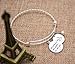 ORIYA Stainless Steel She Believed She Could So She Did bracelet Gift For Women girl, Inspirational bracelet (Grey-Bracelet)