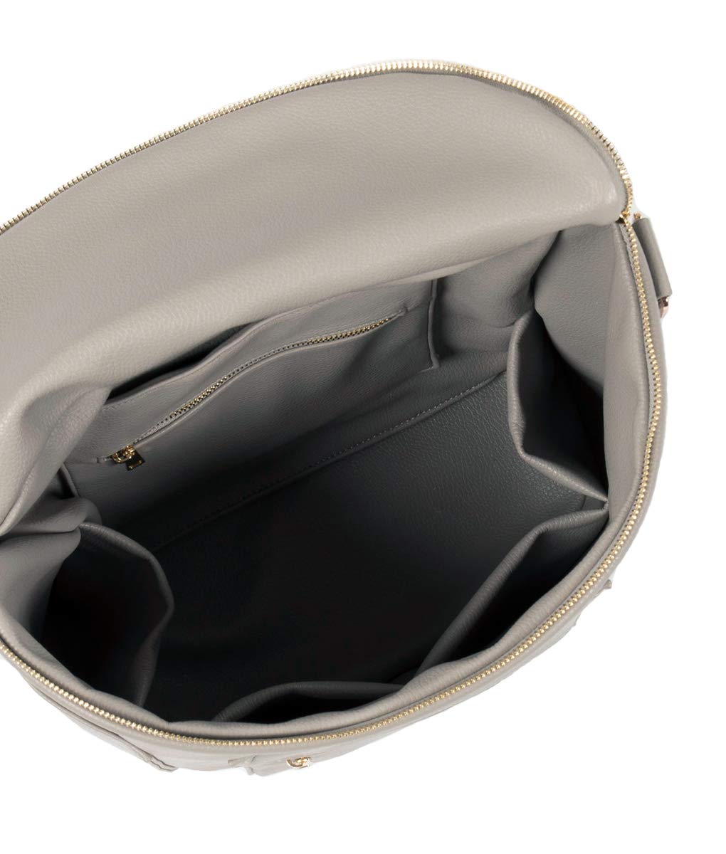 fawn design premium vegan leather diaper bag and backpack