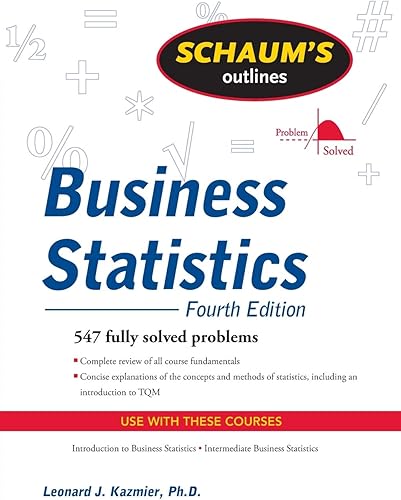 Download Schaum's Outline of Business Statistics, Fourth Edition PDF