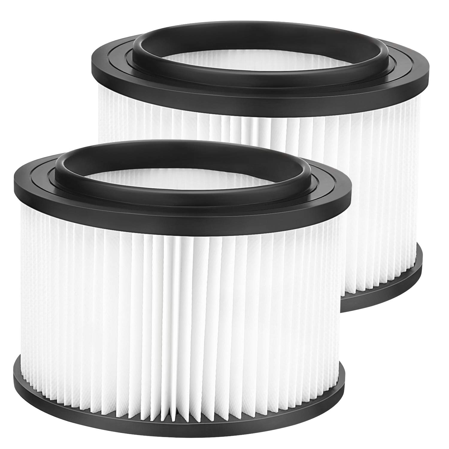 2× 17810 Filter for Craftsman Shop Vac 917810 Wet Dry Vacuum Filter 3