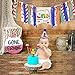 Vansolinne 3PCS Ofishally One Gone Fishing 1st Birthday Decorations for Boy - Little Fisherman Highchair Banner The Big One Hat Fish Cake Topper Bobber Baby Cake Smash Milestone Photo Booth Props