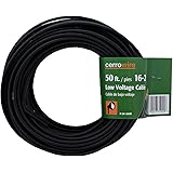 Cerrowire 241-1202B 50-Feet 16/2 Low Voltage Underground Landscape Lighting Cable