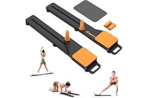 MERACH Pilates Board, Multifunctional Abdominal Plate, Detachable Ab Trainer Machine with Anti-Slip Design, Portable Pilates Reformer for Core Workouts, Home Gym Equipment for Women