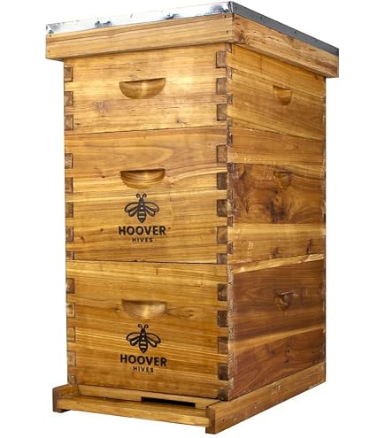 Amazon.com: Hoover Hives 8 Frame Langstroth Beehive Dipped in 100