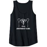Womens Astrology Birthday Girl Aries Constellation Zodiac Sign Tank Top