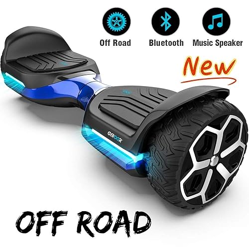 Gyroor All Terrain Hoverboard, Off Road Hoverboards with 700w