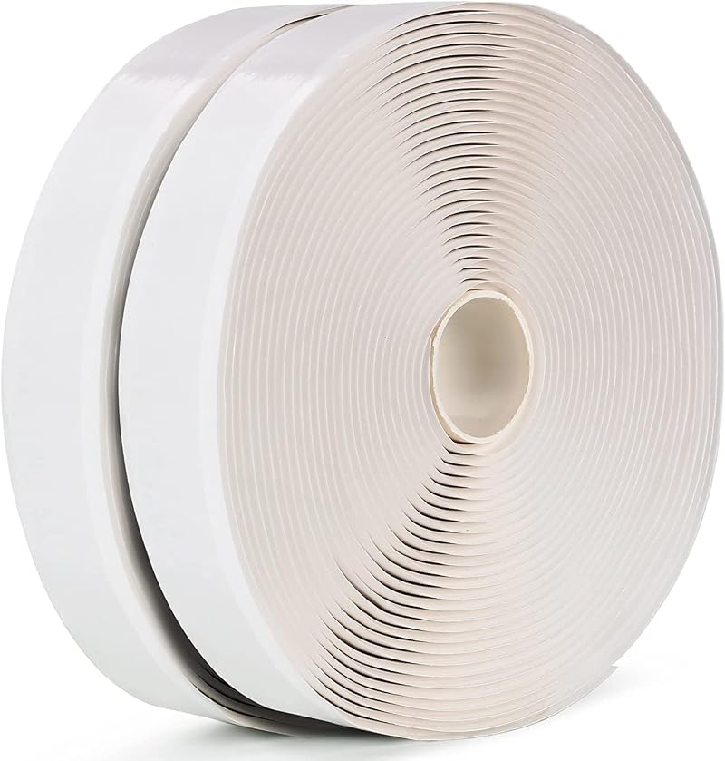 LLPT Butyl Seal Putty Tape 2 Packs White 3mm x 25mm x 10m Waterproof