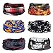 BMC Skull Themed Multifunctional Seamless Head Bandanna Neckwear Scarf Wrap