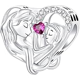 ARVALILS 925 Sterling Silver Charm Fits Women's Charms Bracelet & Necklace Valentine's Day Mother's Day Jewelry Gifts for Women