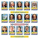 TREND enterprises, Inc. T-8065 U.S. Presidents Bulletin Board Set