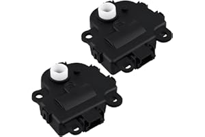 MIDCOS 2Pcs HVAC Air Door Actuator Heater, Blend Door Actuator Compatible with Chevy Impala 2004-2013 Corvette Malibu Buick Cadillac Pontiac-Heater Air Blend Door Actuator Motor 604-108, 1574122, 15844096