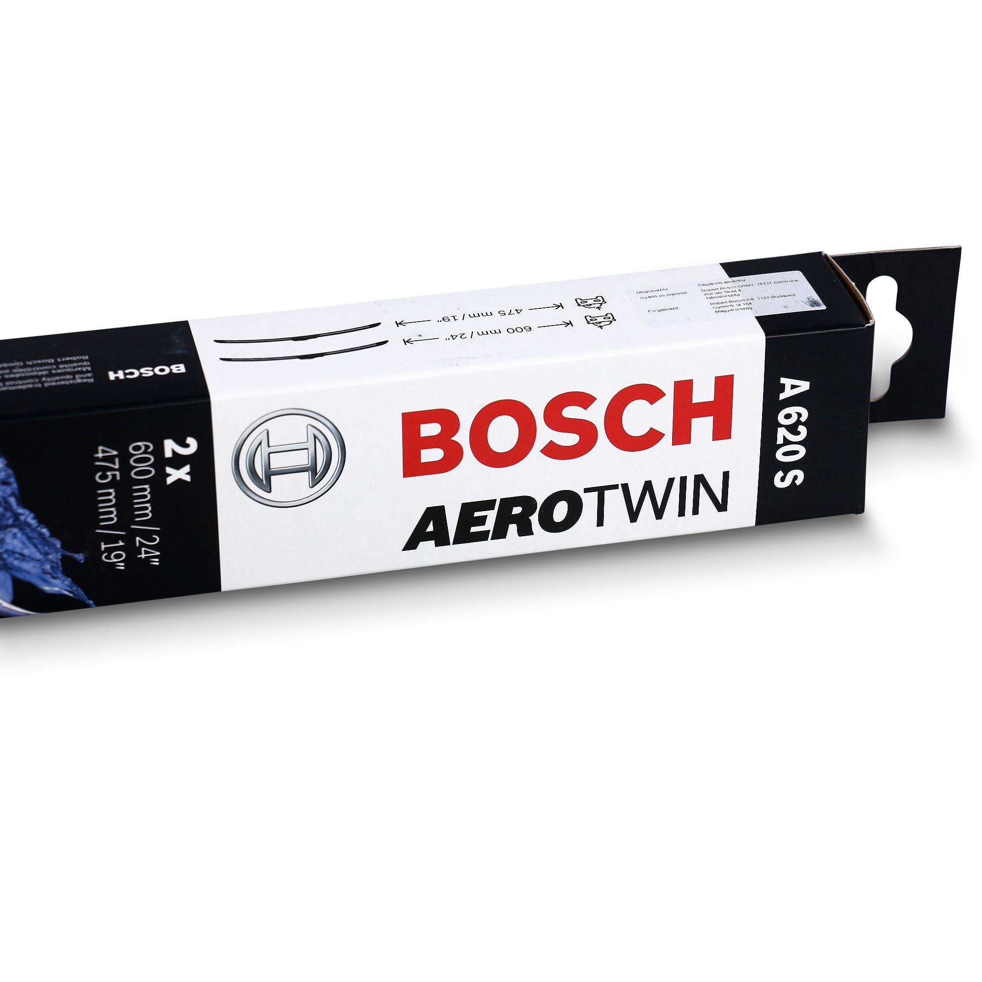 1x Set (2 Stück) Original BOSCH Aerotwin A620S Wischer Wischerblatt Wischerblätter Scheibenwischer Scheibenwischerblätter vorne 2