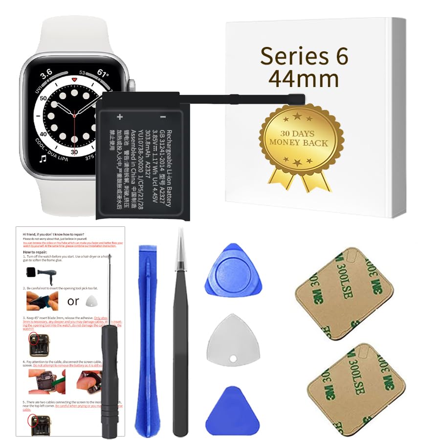 Soseieiu Replacement Battery for Apple Watch Series