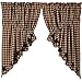 Black Star Scalloped Prairie Swags