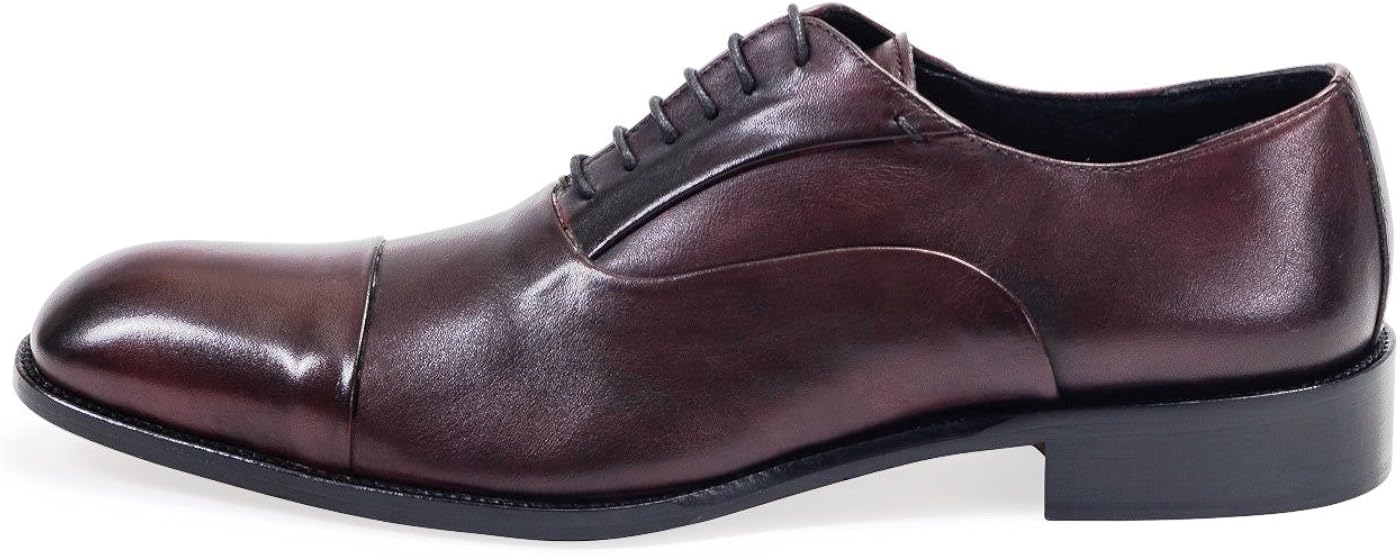mens oxblood oxford shoes