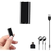 16GB/32GB/64GB Portable mini Voice Recorder - Voice Activated Recorder with Al-Intelligent TripleNoise Reduction, 800 Hours Recording Device,Audio Recorder forLectures/Interviews/Meetings，(Q2-8GB)