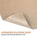 BLS Non-Slip Cushion Underlay Couch Underlay Pad, Keep Your Cushions Stay in The Place for Sofa or Outdoor Furniture, Upgraded Double Sided Anti-Slip Silicone + Felt in The Middle 24 x 24in(1 Pack)