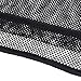 Freebily Men's Breathable Fishnet See Through Short Sleeve T-Shirt Tank Top Undershirt Clubwear Black Large