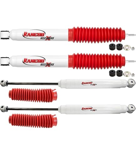 Amazon.com: Rancho RS55116 RS55118 RS5000X Series Set of Front