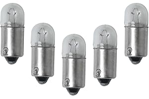 DGBRSM 5PCS 12V 0.25A 3W Light Bulb Bayonet Base Krypton Replacement for Flashlights and Emergency Lights Work Flashlight Bulbs Torches