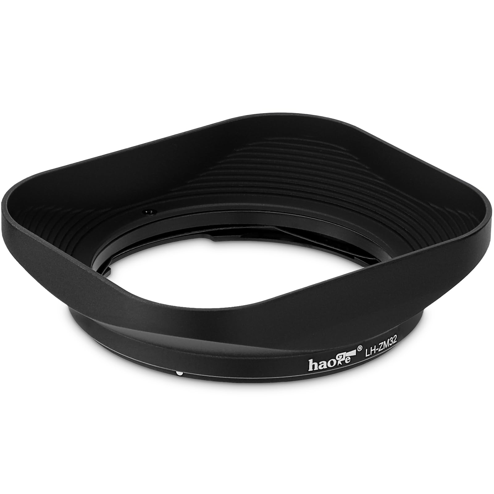 Haoge LH-ZM32 Bayonet Metal Rectangular Square Lens Hood for Carl Zeiss Distagon T 1.4/35 35mm f1.4 ZM Lens Black