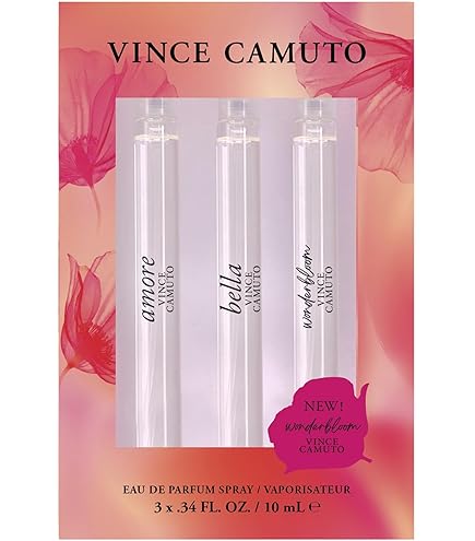 Amazon.com: Vince Camuto Coffret 3 PC Travel Size Perfume Gift Set
