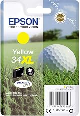 Epson 34XL Yellow Ink Cartridge High Yield DURABrite Ultra 10.8ml view 1