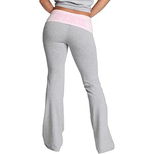 Victoria's Secret PINK | Elle All-Day Cotton™ Foldover Flare Leggings