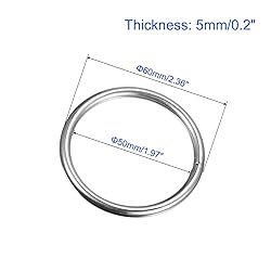 Unifizz 304 Stainless Steel Welded O Ring