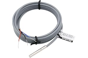 Heschen M3 Inductive Proximity Sensor Switch Shield Type LJ3A3-0.6-Z/by Detector 0.6mm 10-30VDC 150mA PNP Normally Open(NO) 3 Wire