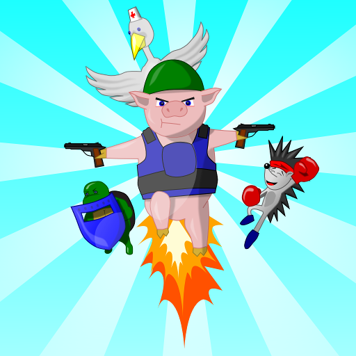 War Piggy Jetpack Pig for Android