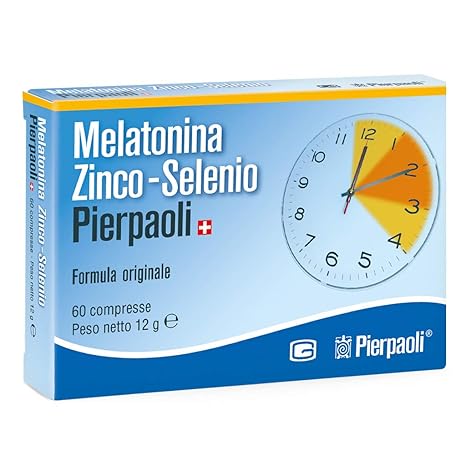PIERPAOLI MELATONINA ZINCO-SELENIO 60 CPR