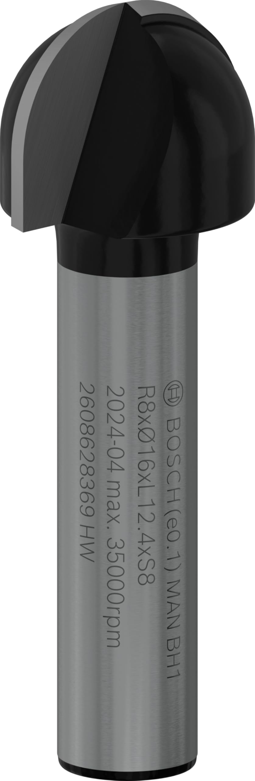 Bosch 2608628369 Core Box Bit, 0 V, Silver/Black, 8 x 16 x 45 mm