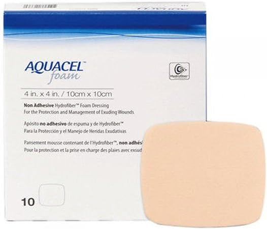 Aquacel Foam non adhaesiv 10 StÃ¼ck 5 x 