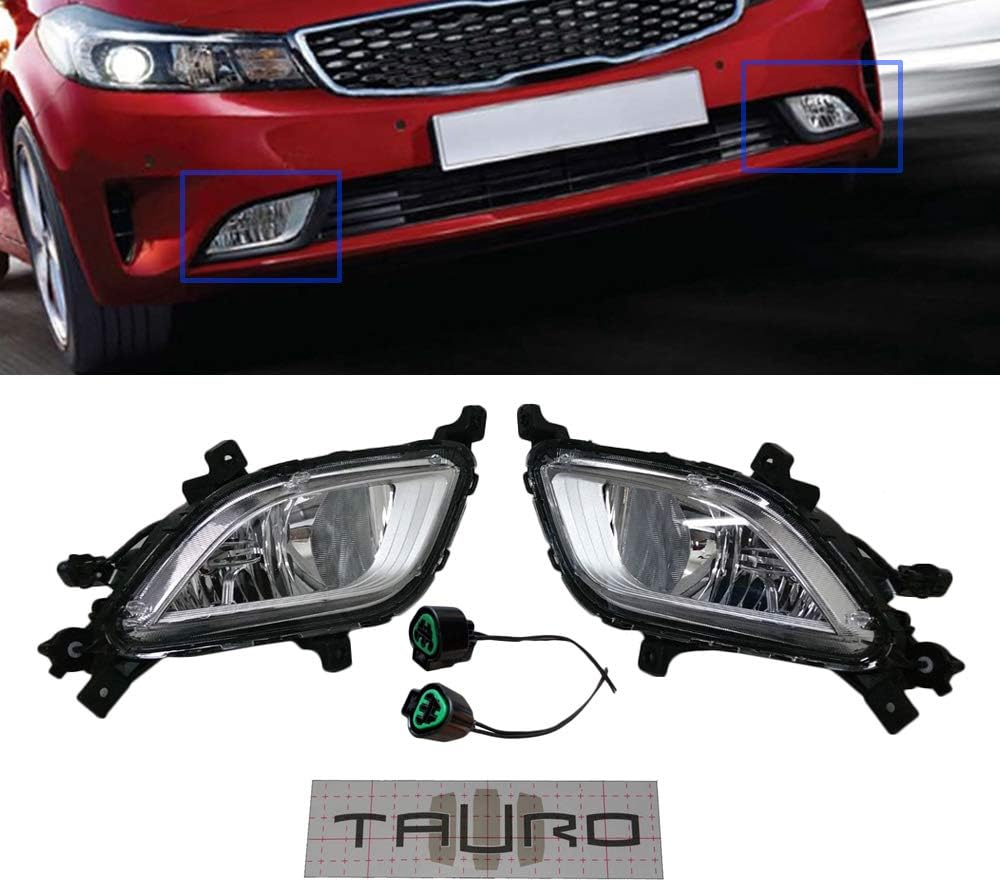 Genuine OEM Fog Light Lamp Set Connector For KIA 2017-2018 Forte Cerato K3