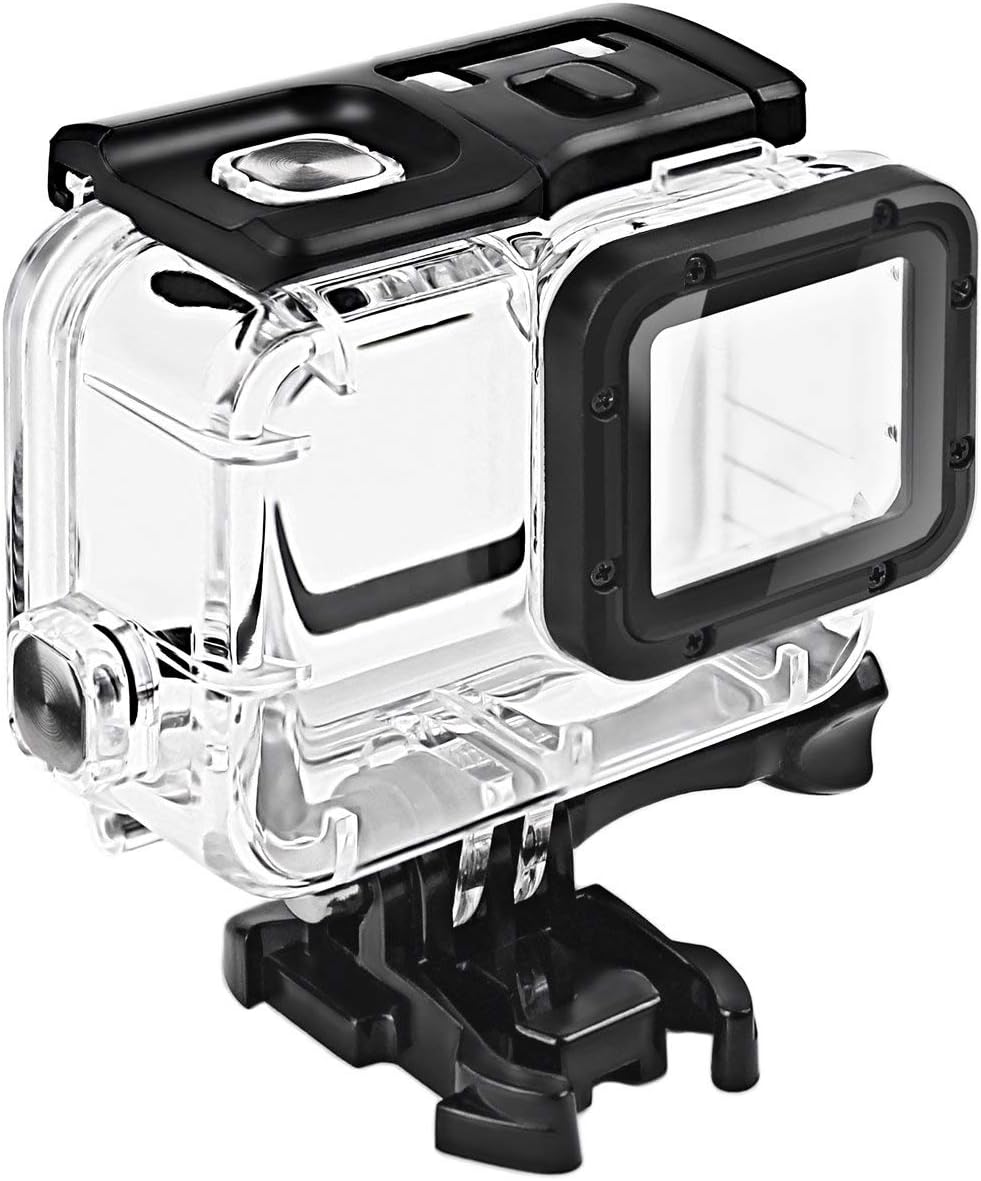Lukovee Waterproof Housing for GoPro Hero 2018/7/6/5 Black, Protective 45m Underwater Dive Case Shell with Bracket Accessories for Go Pro Hero7 Hero6 Hero5 Action Camera