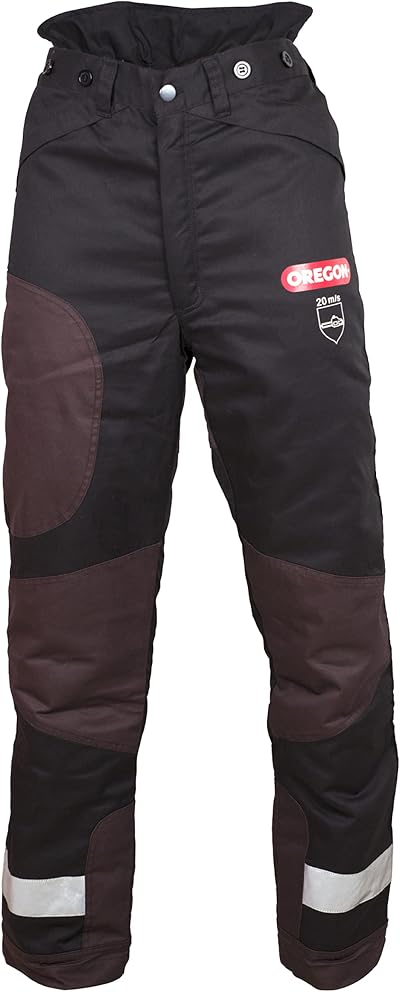 Oregon Yukon+ Type A Class 1 Chainsaw Protective Trousers Size L Black
