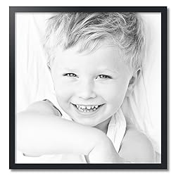 ArtToFrames 30x31 Inch Black Picture Frame, This