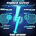 COOLOMG 2 Packs (1 Pair) Kids Adult EVA Pads Crashproof Basketball Leg Knee Long Sleeve Protector Gear XS-XL