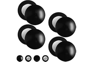 NOTOKE 8Pcs/4 Pairs Race Bib Clips Marathon Running Bib Clips for Runners Race Bib Holders Magnets Reusable Bib Fixing Fastener Clip Race Number Buckle for Runners Field Run Supplies