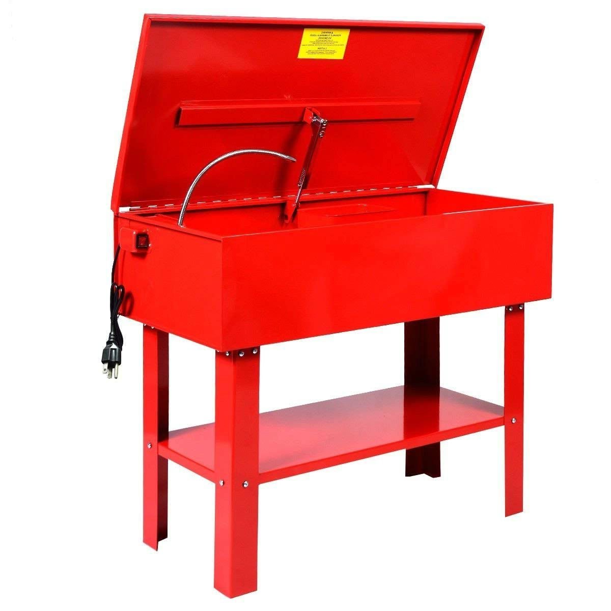 Goplus 40 Gallon Automotive Parts Washer Cleaner Electric Solvent Pump