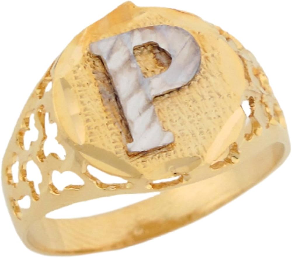 Jewelry Liquidation 10k Two Tone Gold Unique Filigree