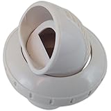 Inlet Fitting, Infusion Venturi, 1-1/2"s Self Align, White
