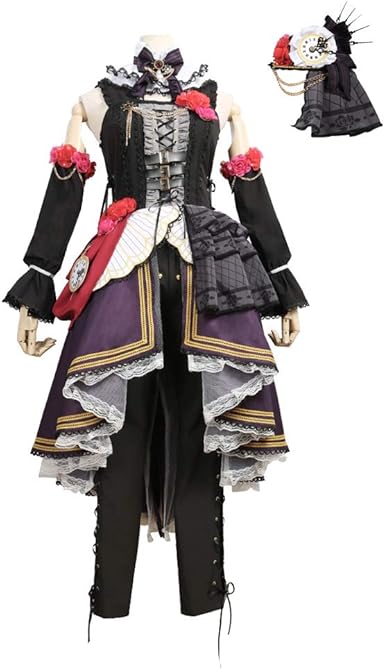 Amazon Com Cosplay Costumes Bang Dream Roselia Neo Aspect Lisa Amazon Com Cosplay Costumes Bang Dream Roselia Neo Aspect Lisa