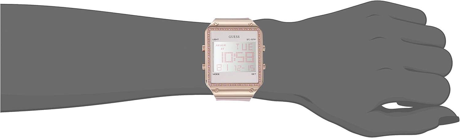 guess women's digital watch