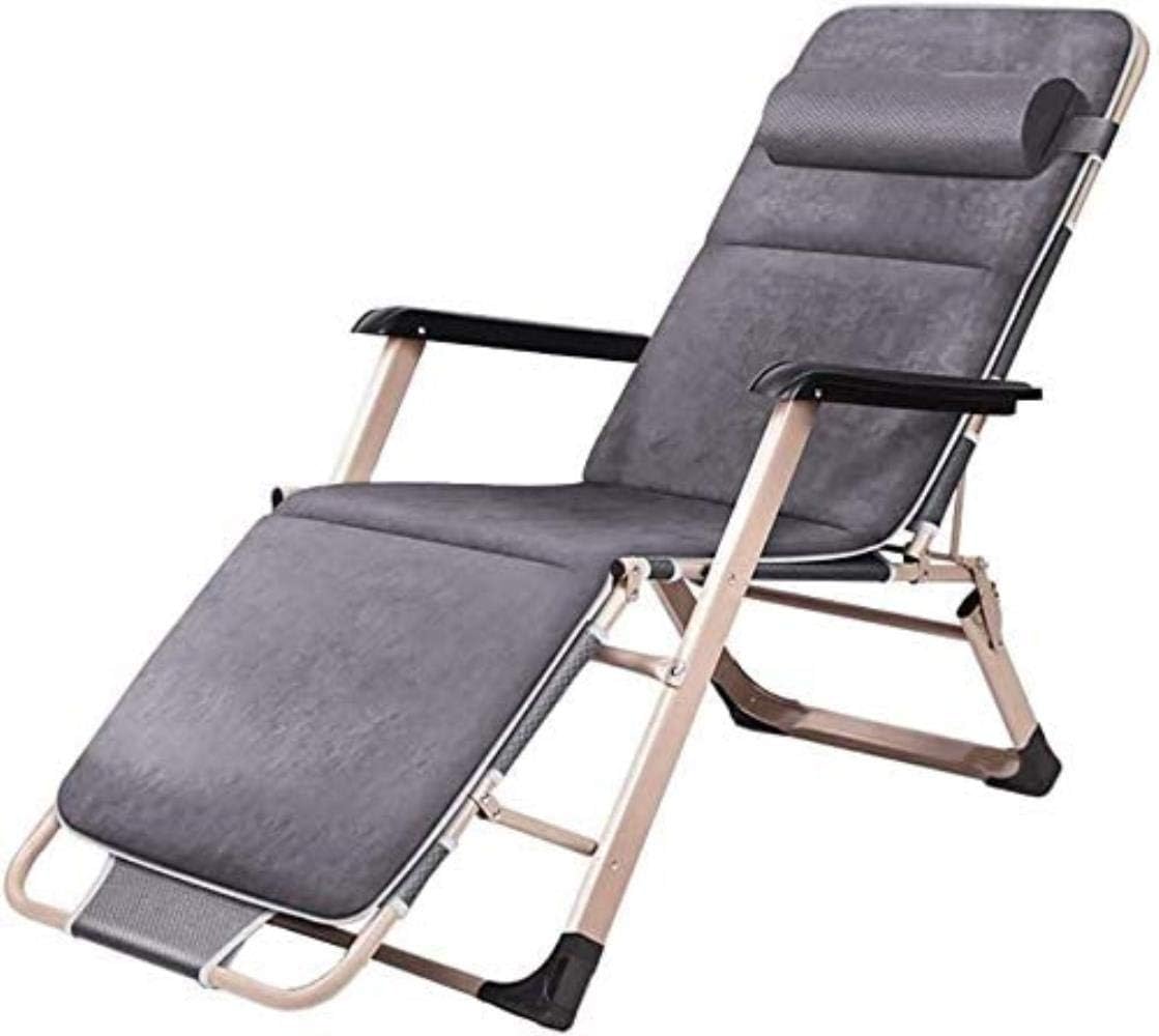 Silla Ocio Tumbona reclinable Almohadas jardín Patio Tumbona de jardín